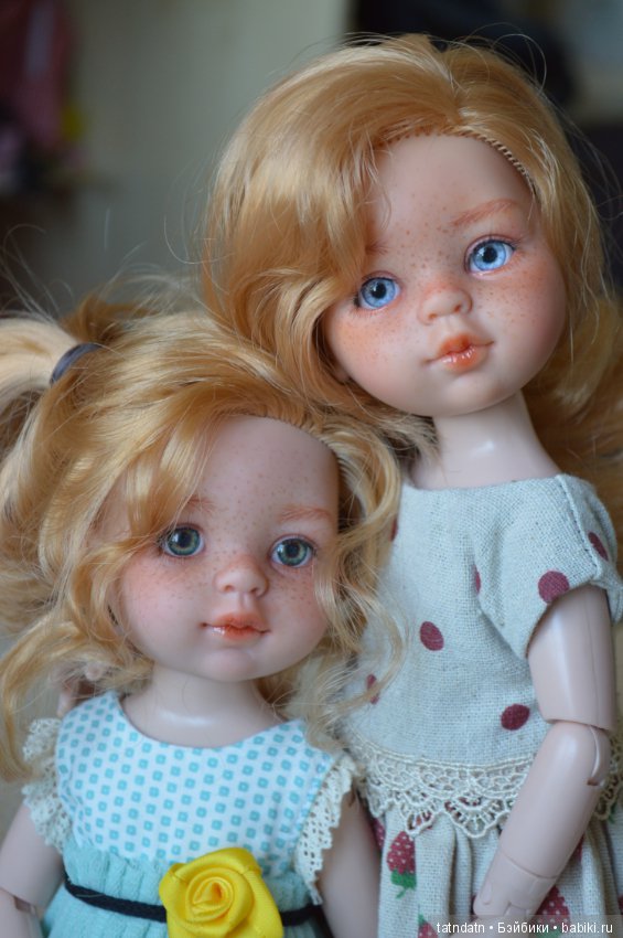 Старшая сестра — ООАК Paola Reina (Паола Рейна) и испанских кукол: перерисовка