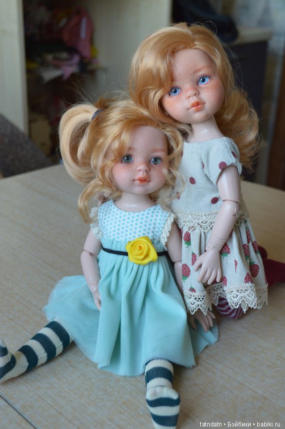 Старшая сестра — ООАК Paola Reina (Паола Рейна) и испанских кукол: перерисовка (фото 10)