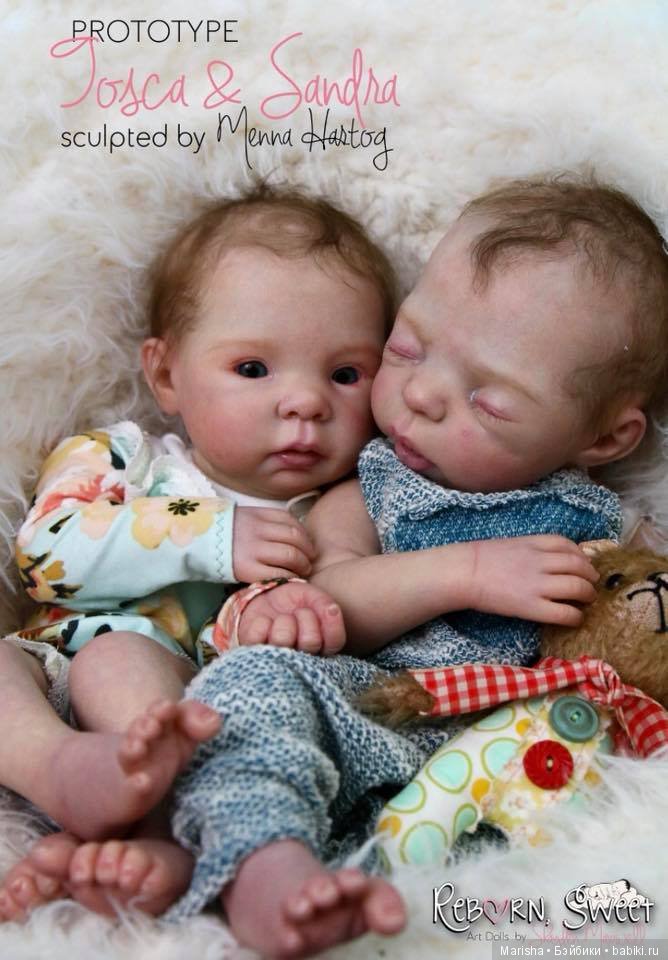 Tosca и Sandra скульптора Menna Hartog