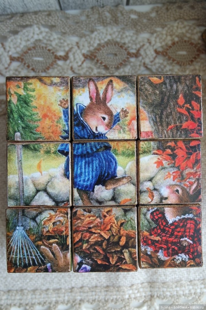 Кубики для детей — Другие хобби и увлечения: сад (фото 7)