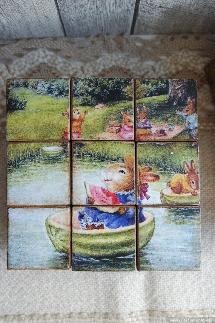 Кубики для детей — Другие хобби и увлечения: сад (фото 5)