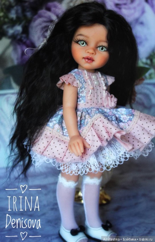 ООАК Карина — ООАК Paola Reina (Паола Рейна) и испанских кукол: перерисовка (фото 7)