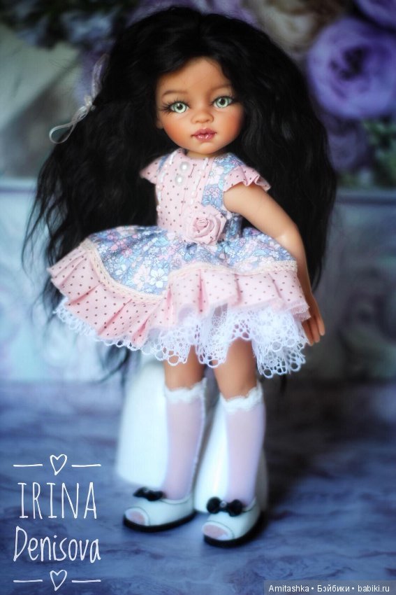 ООАК Карина — ООАК Paola Reina (Паола Рейна) и испанских кукол: перерисовка (фото 5)