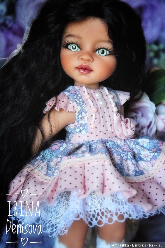 ООАК Карина — ООАК Paola Reina (Паола Рейна) и испанских кукол: перерисовка (фото 4)