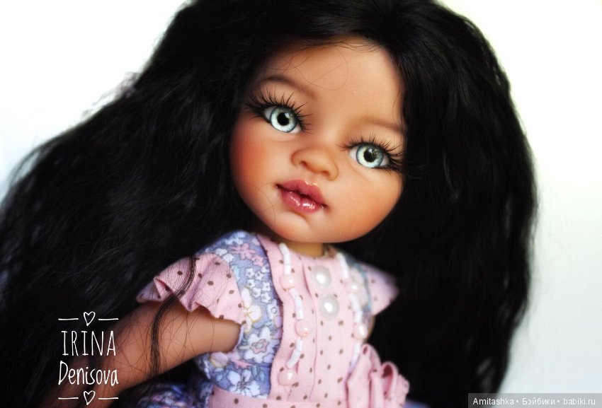 ООАК Карина — ООАК Paola Reina (Паола Рейна) и испанских кукол: перерисовка (фото 6)