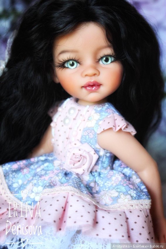 ООАК Карина — ООАК Paola Reina (Паола Рейна) и испанских кукол: перерисовка (фото 9)