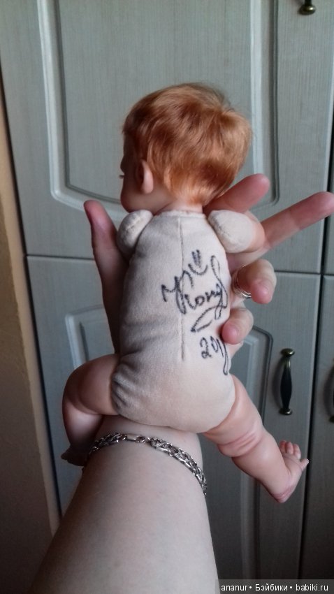 Гарфилд. Авторская кукла Кондрашовой Ирины (фото 10)