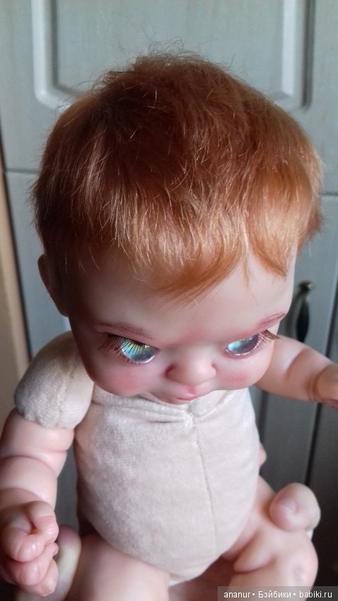 Гарфилд. Авторская кукла Кондрашовой Ирины (фото 7)