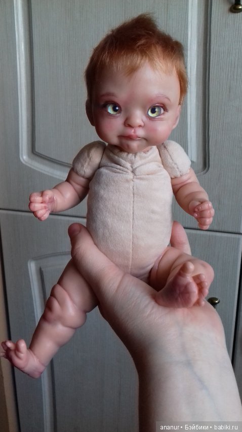 Гарфилд. Авторская кукла Кондрашовой Ирины