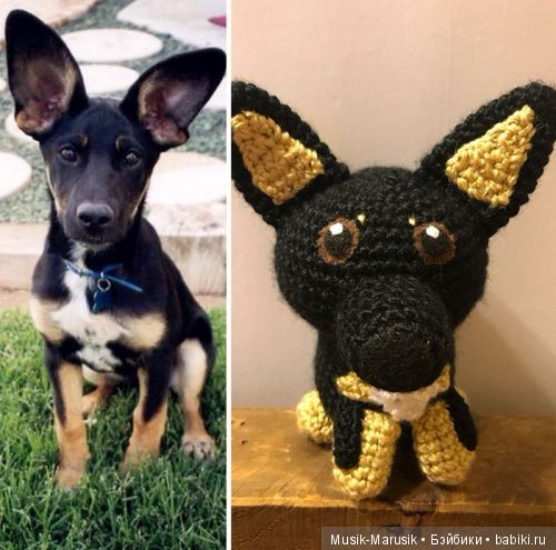 Вязаные копии домашних животных