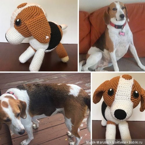 Вязаные копии домашних животных