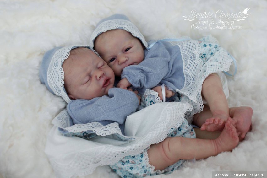 Angel and Angelina скульптора Angela Degner (фото 6)