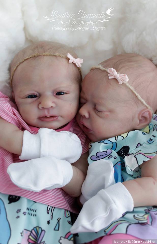 Angel and Angelina скульптора Angela Degner