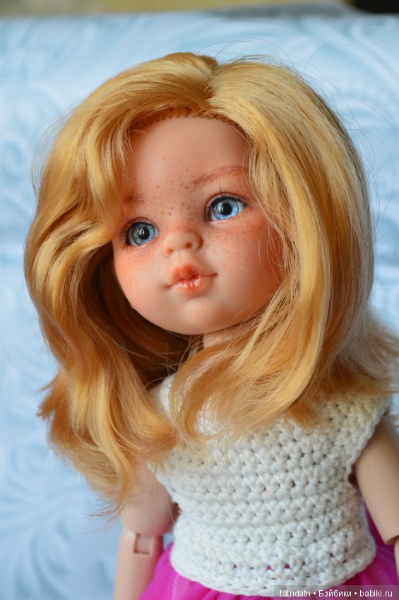 Маргоша — ООАК Paola Reina (Паола Рейна) и испанских кукол: перерисовка