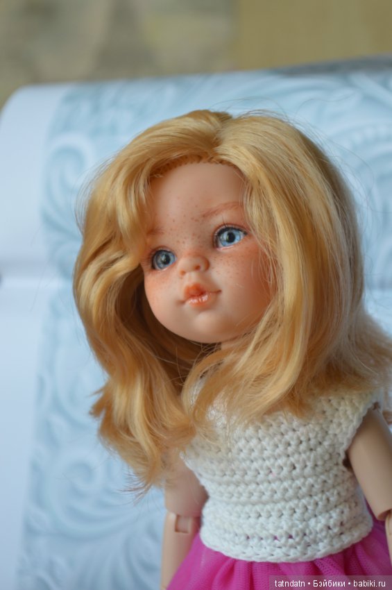 Маргоша — ООАК Paola Reina (Паола Рейна) и испанских кукол: перерисовка