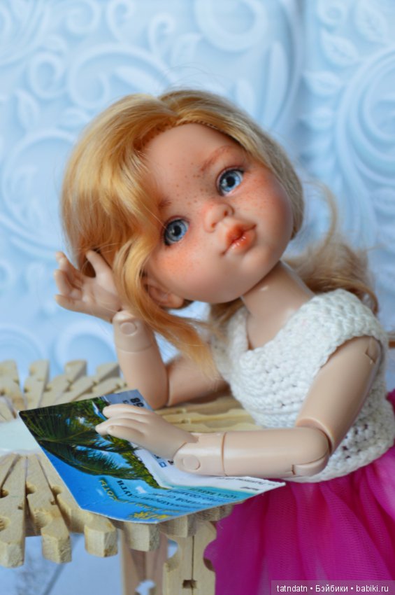 Маргоша — ООАК Paola Reina (Паола Рейна) и испанских кукол: перерисовка