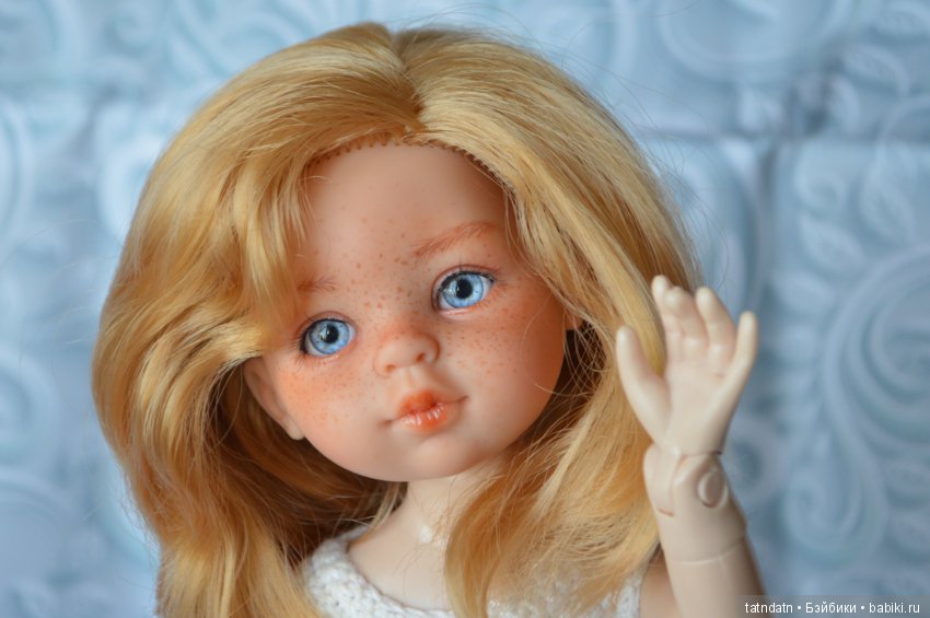 Маргоша — ООАК Paola Reina (Паола Рейна) и испанских кукол: перерисовка