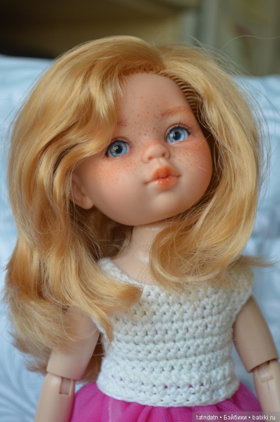 Маргоша — ООАК Paola Reina (Паола Рейна) и испанских кукол: перерисовка