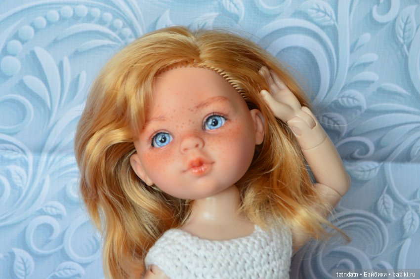 Маргоша — ООАК Paola Reina (Паола Рейна) и испанских кукол: перерисовка