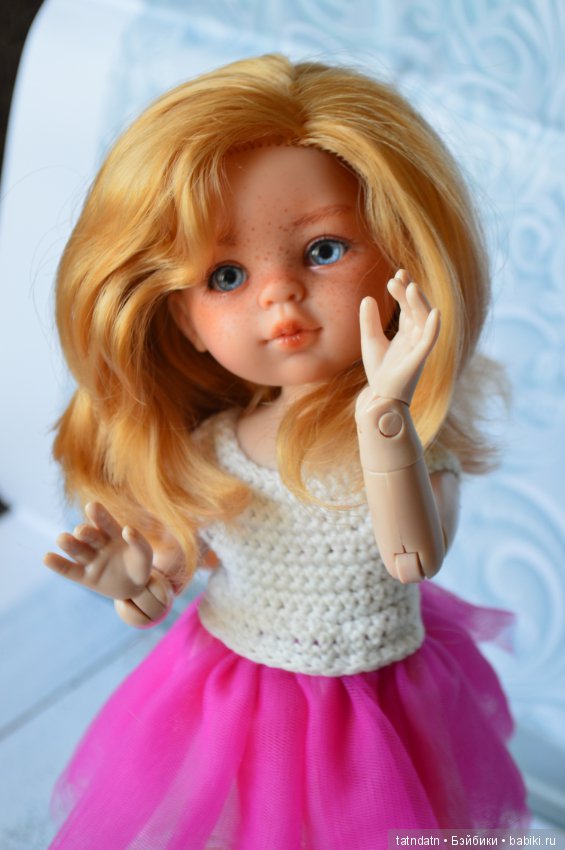 Маргоша — ООАК Paola Reina (Паола Рейна) и испанских кукол: перерисовка