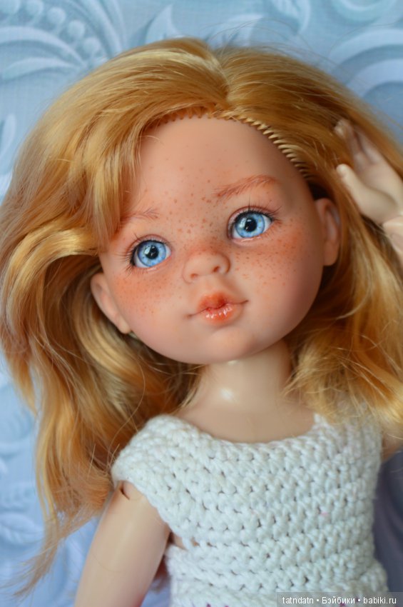 Маргоша — ООАК Paola Reina (Паола Рейна) и испанских кукол: перерисовка