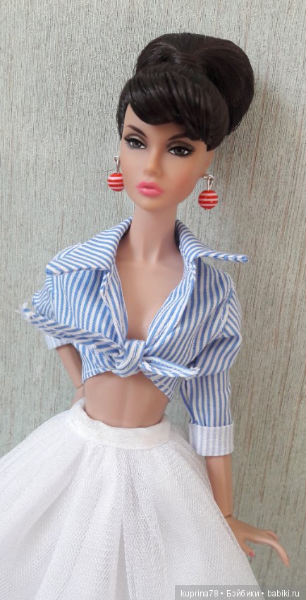 Немного винтажной романтики и морской темы. Летние образы с полоской