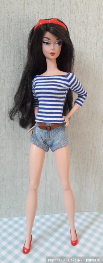 Немного винтажной романтики и морской темы. Летние образы с полоской (фото 4)