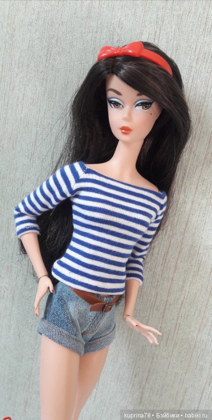 Немного винтажной романтики и морской темы. Летние образы с полоской (фото 6)