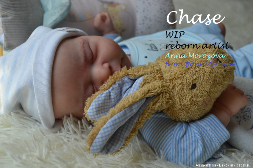 Процесс рождения малыша Chase от Бонни Браун.Кукла реборн Анны Морозовой (фото 6)