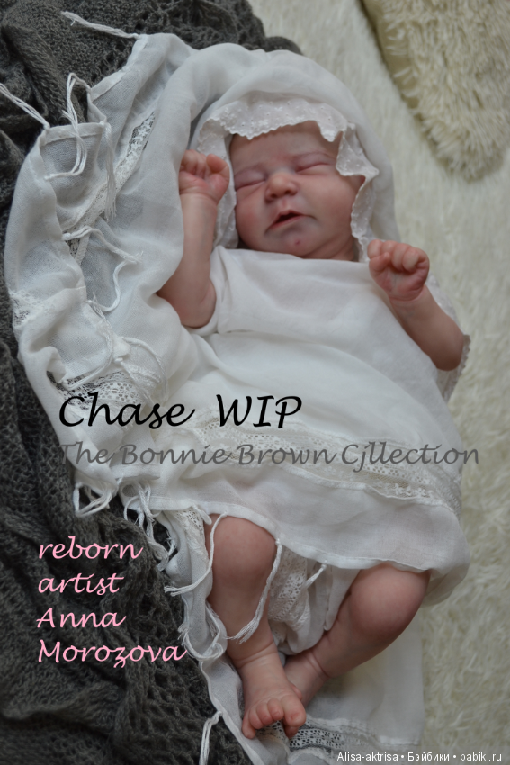 Процесс рождения малыша Chase от Бонни Браун.Кукла реборн Анны Морозовой (фото 2)