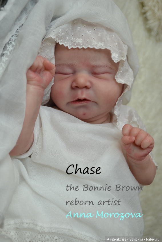 Процесс рождения малыша Chase от Бонни Браун.Кукла реборн Анны Морозовой (фото 5)