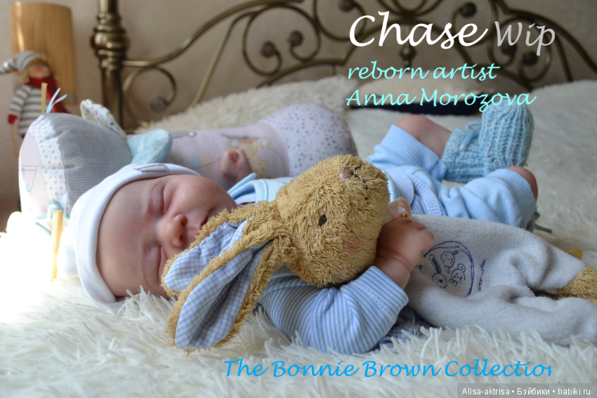 Процесс рождения малыша Chase от Бонни Браун.Кукла реборн Анны Морозовой (фото 7)