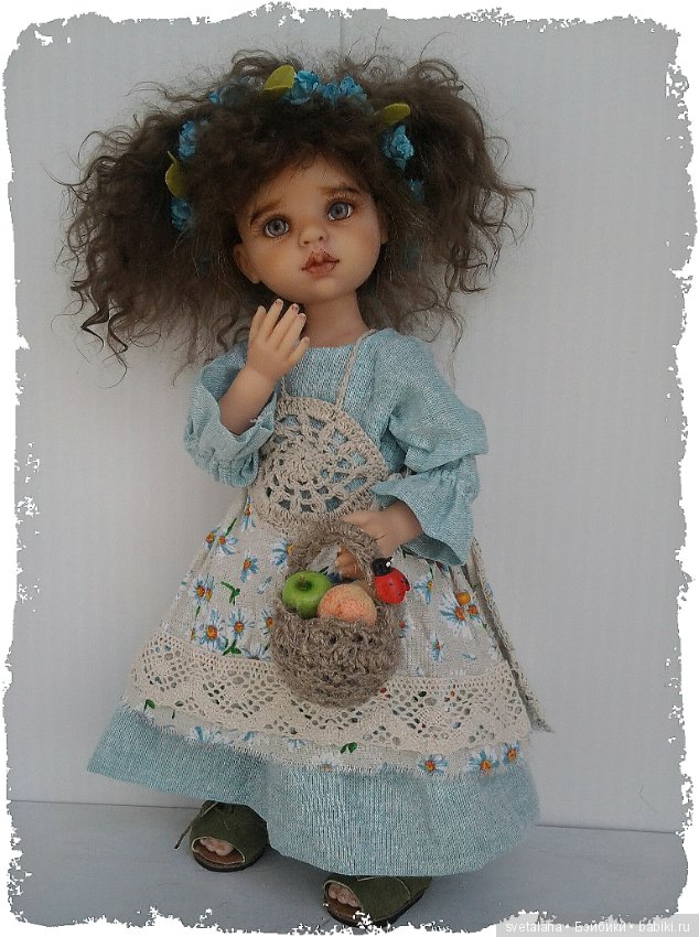 Маленькая садовница. ООАК куклы Паола Рейна