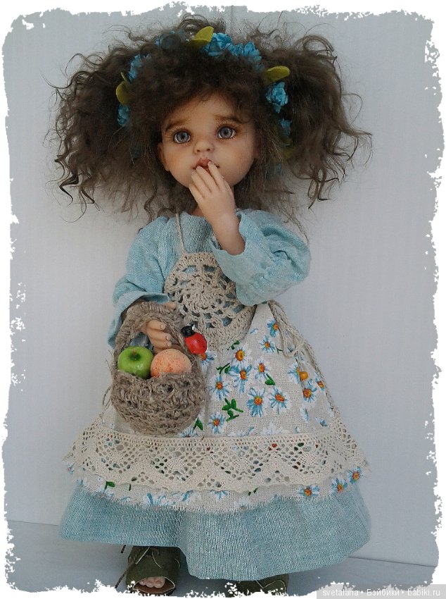 Маленькая садовница. ООАК куклы Паола Рейна