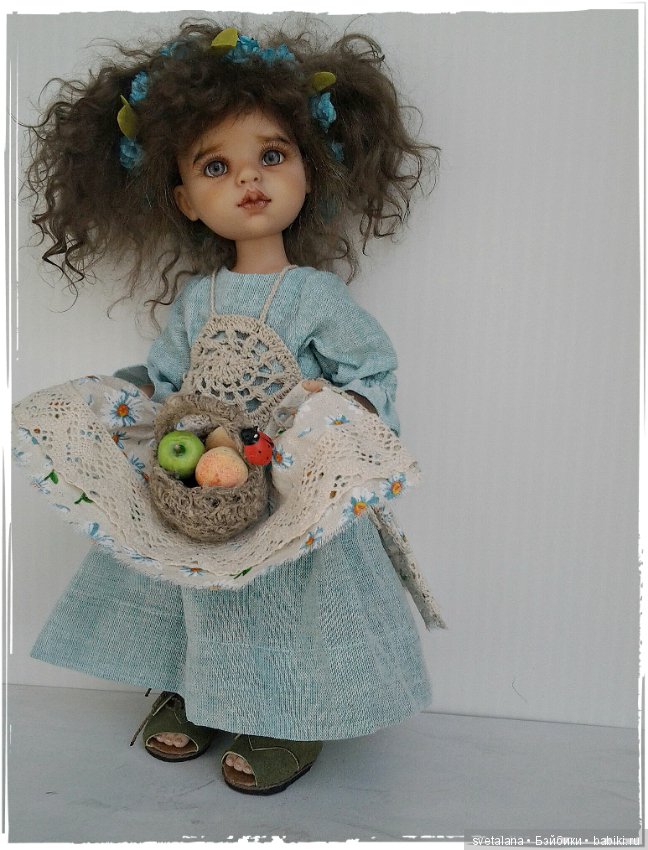 Маленькая садовница. ООАК куклы Паола Рейна