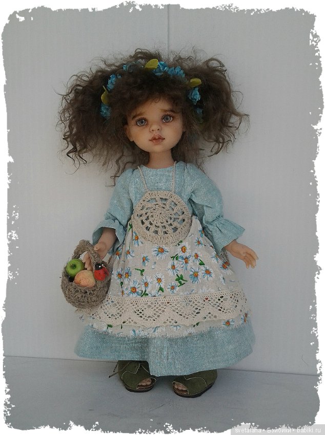 Маленькая садовница. ООАК куклы Паола Рейна