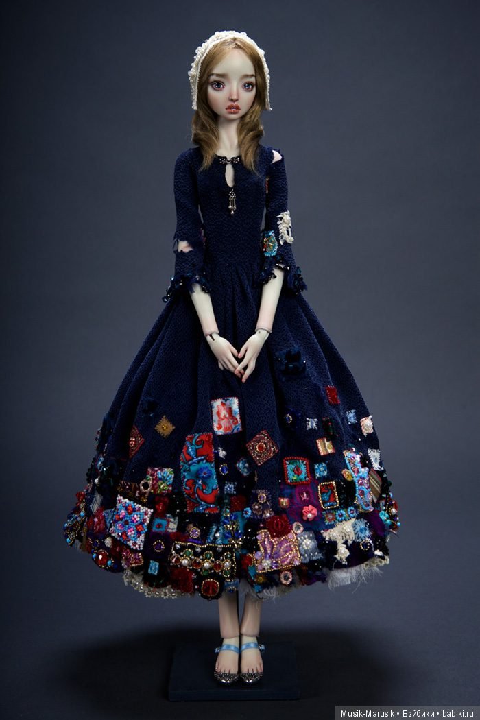 Фарфоровые куклы ручной работы от российского дизайнера (фото 5)