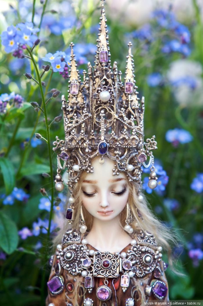 Фарфоровые куклы ручной работы от российского дизайнера (фото 10)