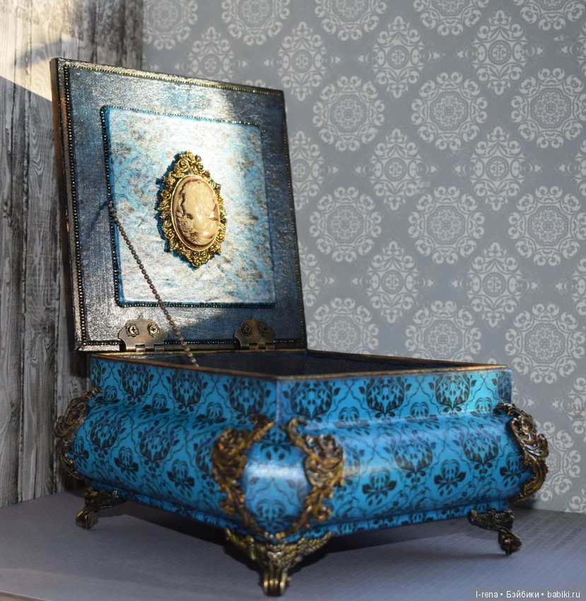 Шикарная шкатулка ручной работы (фото 3)