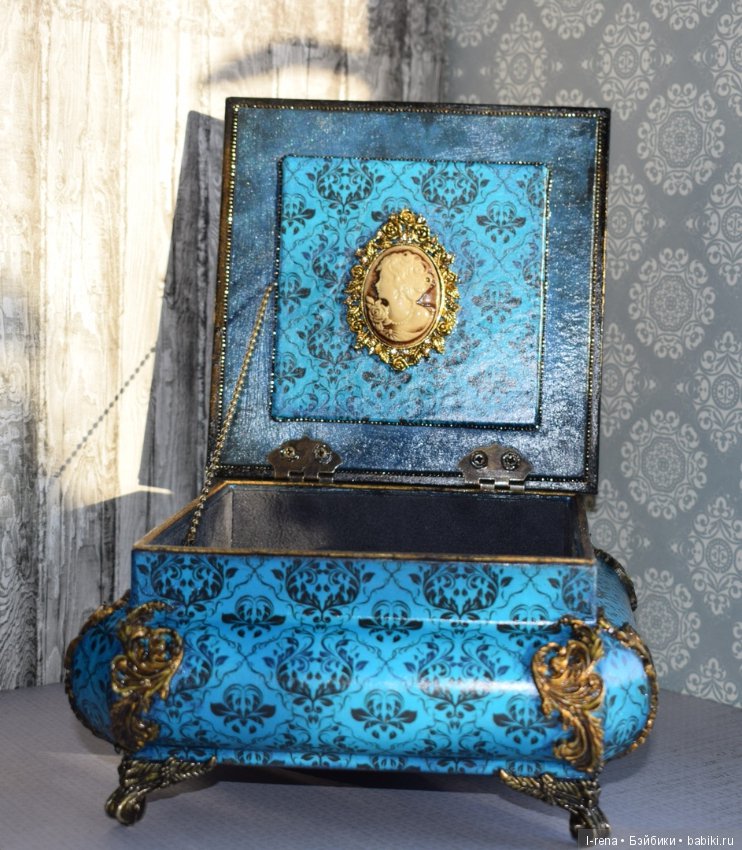 Шикарная шкатулка ручной работы (фото 2)