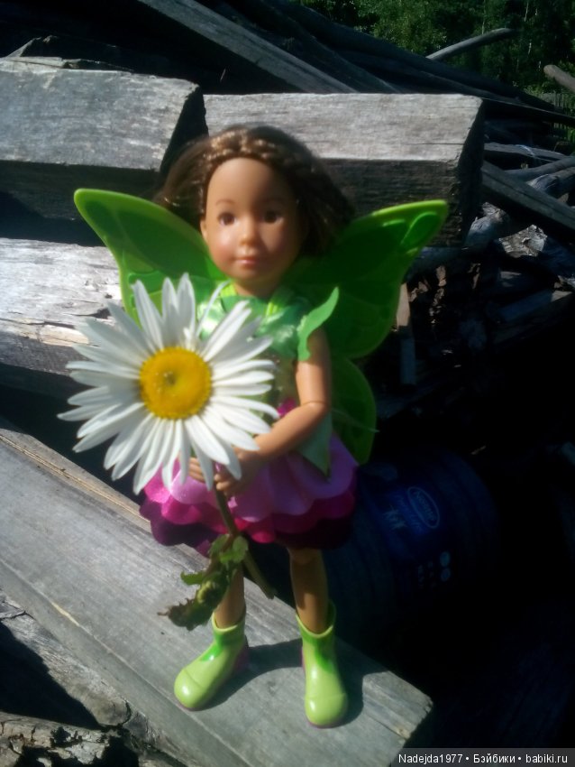 Как наша фея София ягоды собирала и гуляла (фото 3)