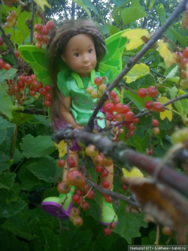 Как наша фея София ягоды собирала и гуляла