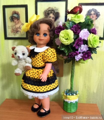 Ремонт куклы без претензий на реставрацию (фото 4)