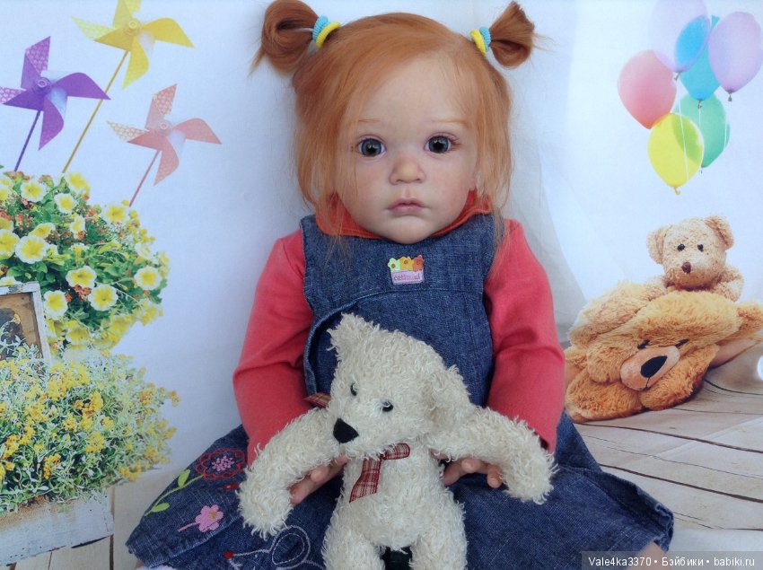 Малышка Машенька из молда Маттиа от Гудрун Леглер