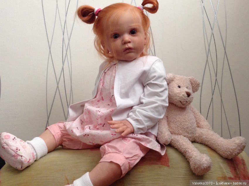 Малышка Машенька из молда Маттиа от Гудрун Леглер