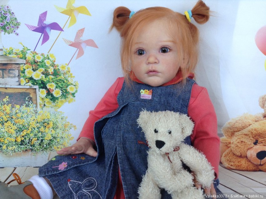 Малышка Машенька из молда Маттиа от Гудрун Леглер (фото 7)