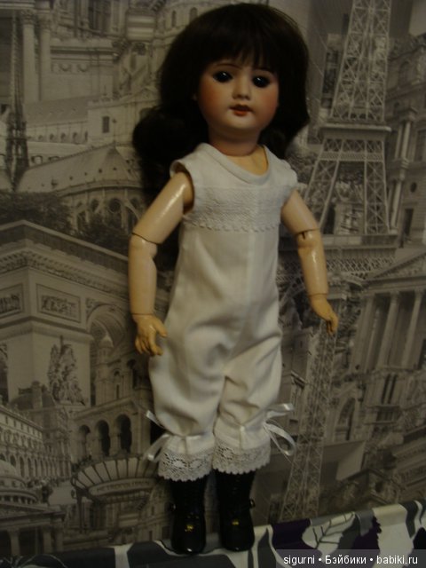 Французский воробышек — Антикварные куклы SFBJ (Франция): Jumeau