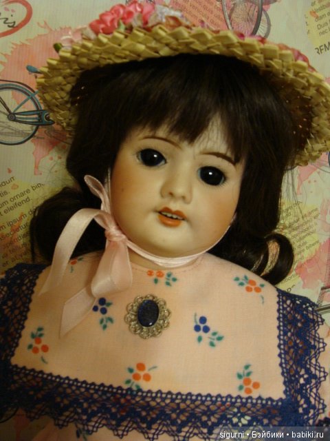 Французский воробышек — Антикварные куклы SFBJ (Франция): Jumeau (фото 5)