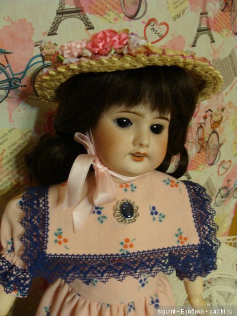 Французский воробышек — Антикварные куклы SFBJ (Франция): Jumeau (фото 4)