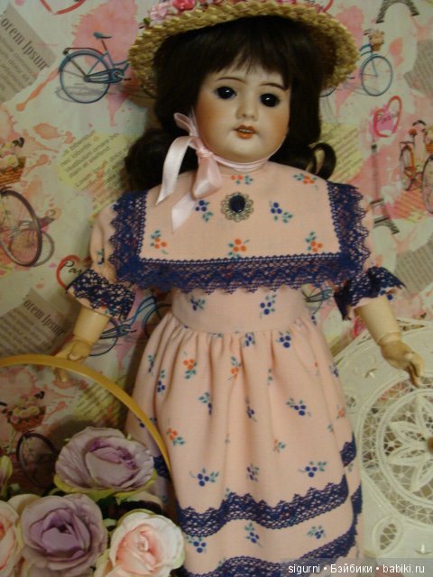 Французский воробышек — Антикварные куклы SFBJ (Франция): Jumeau (фото 8)